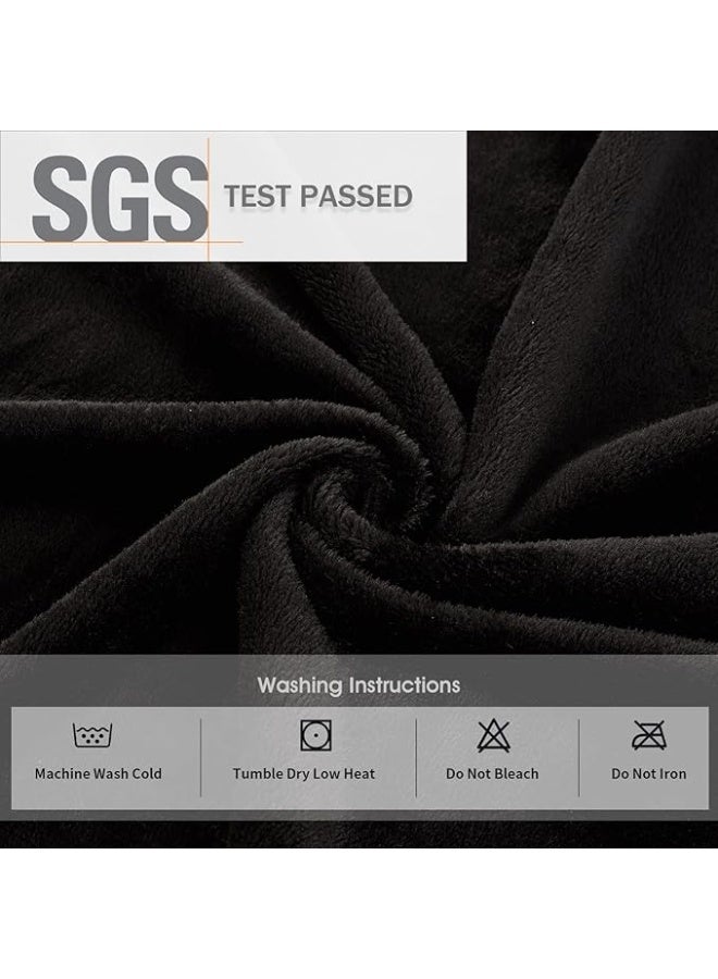 Nakhl Men‘s Fleece Robe, Soft Plush Robe for Men, Fluffy Bathrobe with Belt &2 Pockets，for Bath Shower Spa - Image 3